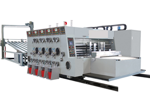 GYK系列高速水墨瓦楞紙板印刷分壓切角開槽（模切）機(jī)