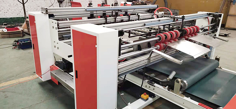 熱溶膠雙片粘箱機，AB雙片粘箱機